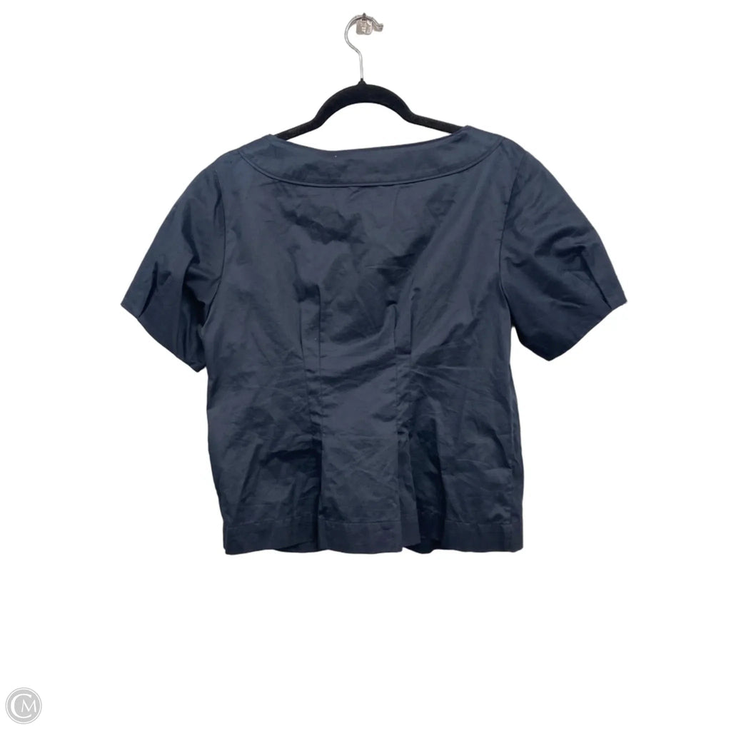Top Short Sleeve Designer By Kate Spade In Navy, Size: M