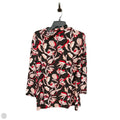 Top Long Sleeve By Liz Claiborne In Floral Print, Size: Xl