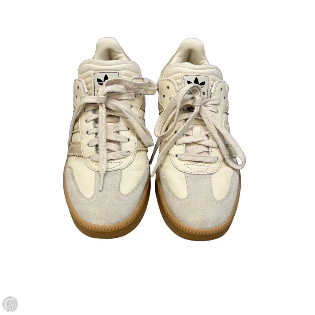 Shoes Sneakers By Adidas In Cream, Size: 9