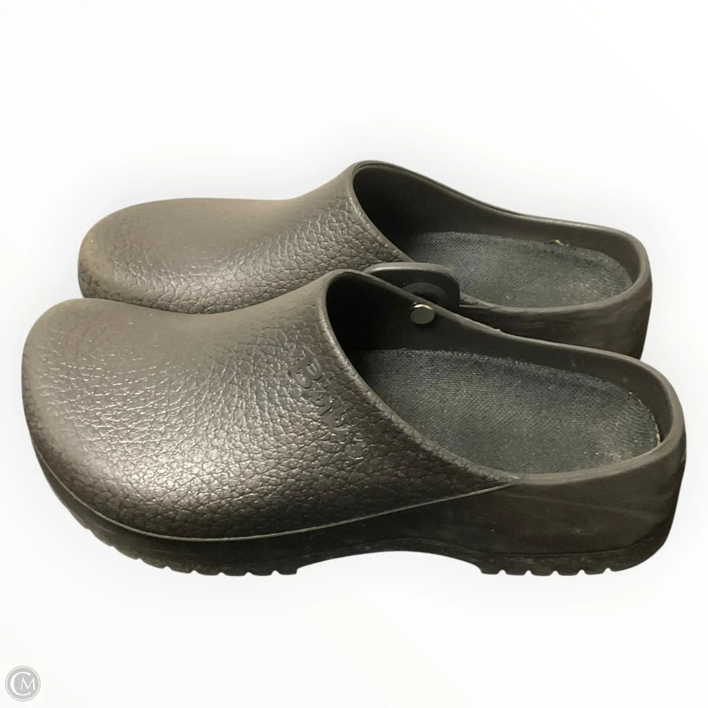 Shoes Flats By Birkenstock In Black, Size: 10