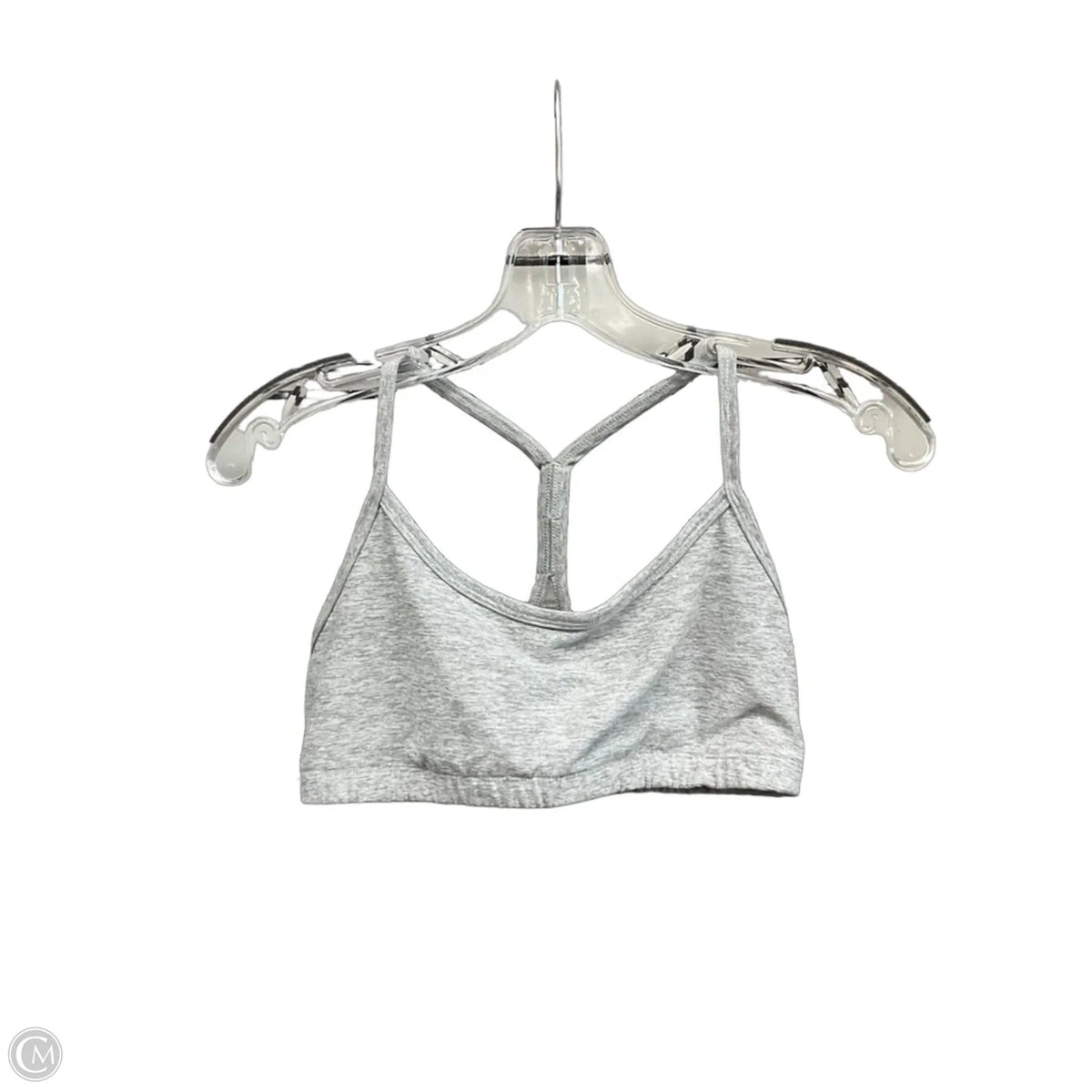 Athletic Bra By Beyond Yoga In Grey, Size: L