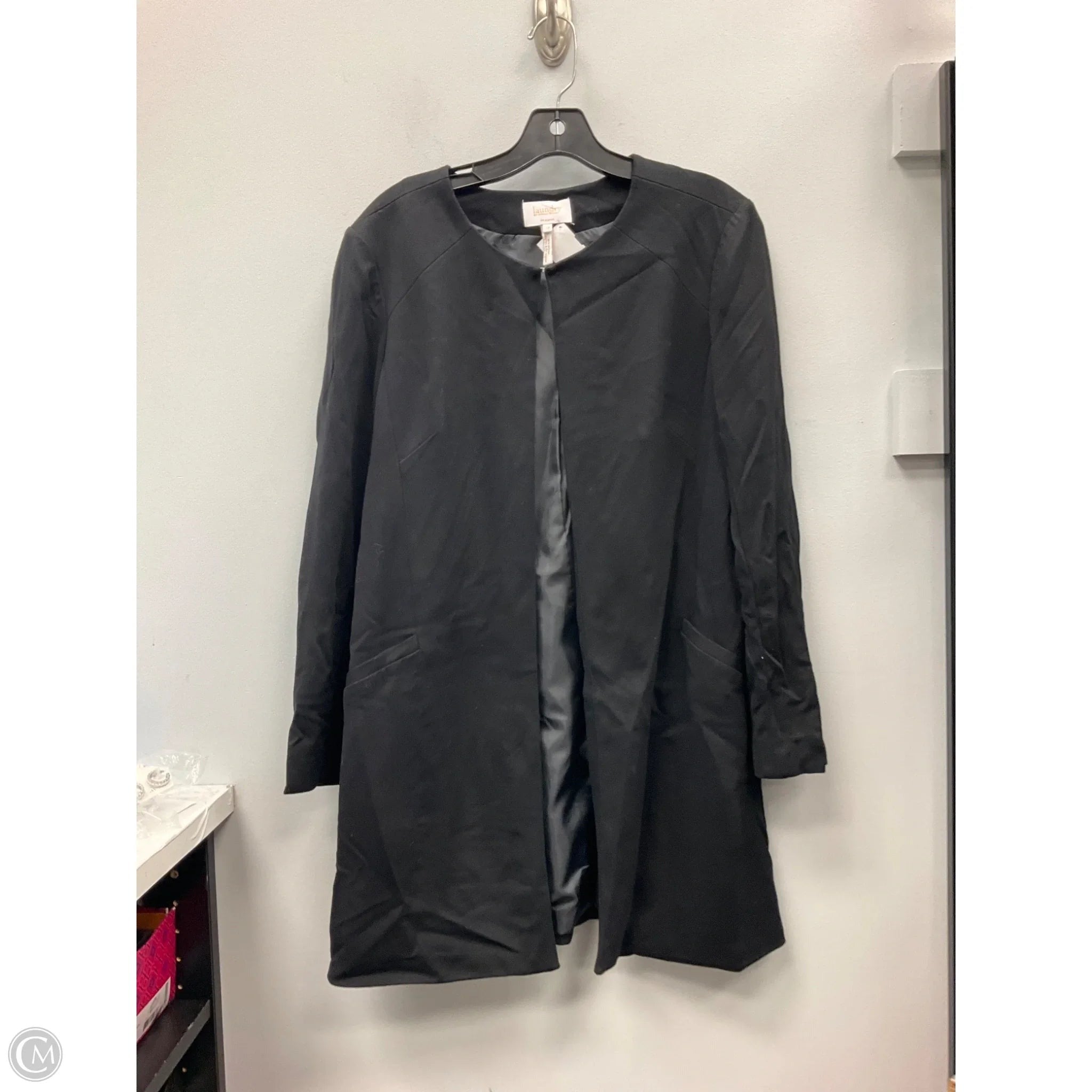 Jacket Other By Laundry In Black, Size: 12
