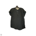 Top Short Sleeve By Banana Republic In Polkadot Pattern, Size: M