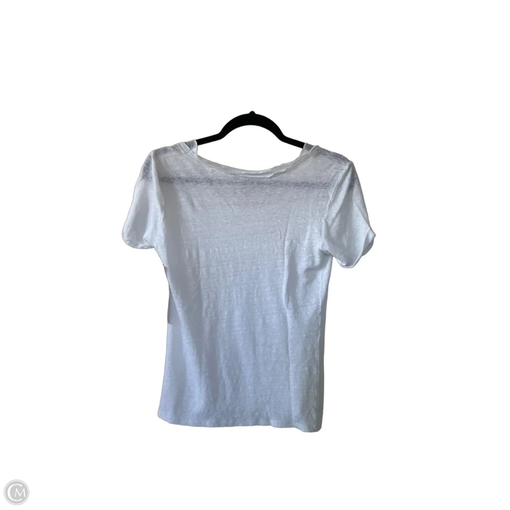 Top Short Sleeve Basic By Sundance In White, Size: Xs