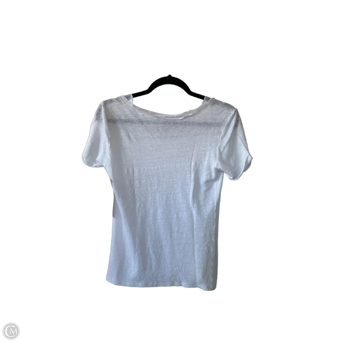 Top Short Sleeve Basic By Sundance In White, Size: Xs