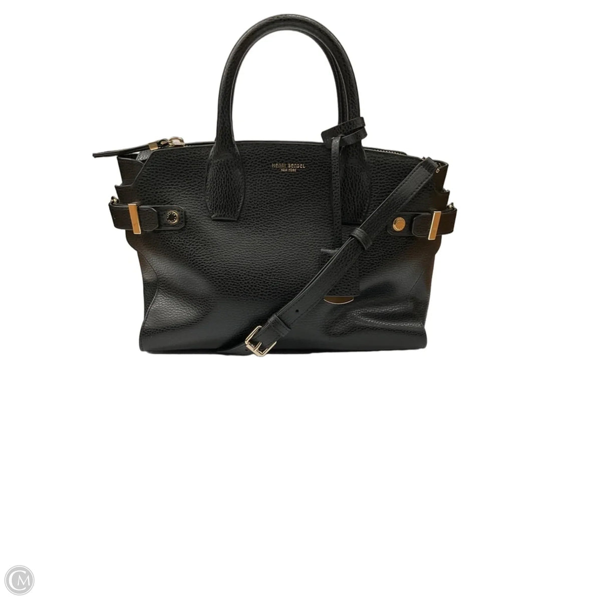 Handbag Leather By Henri Bendel, Size: Large
