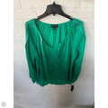 Top Long Sleeve By Ab Studio In Green, Size: Xl