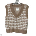 Vest Sweater By Abercrombie And Fitch In Brown, Size: S