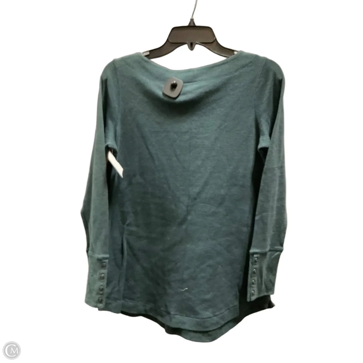 Top Long Sleeve By J. Jill In Green, Size: Xs