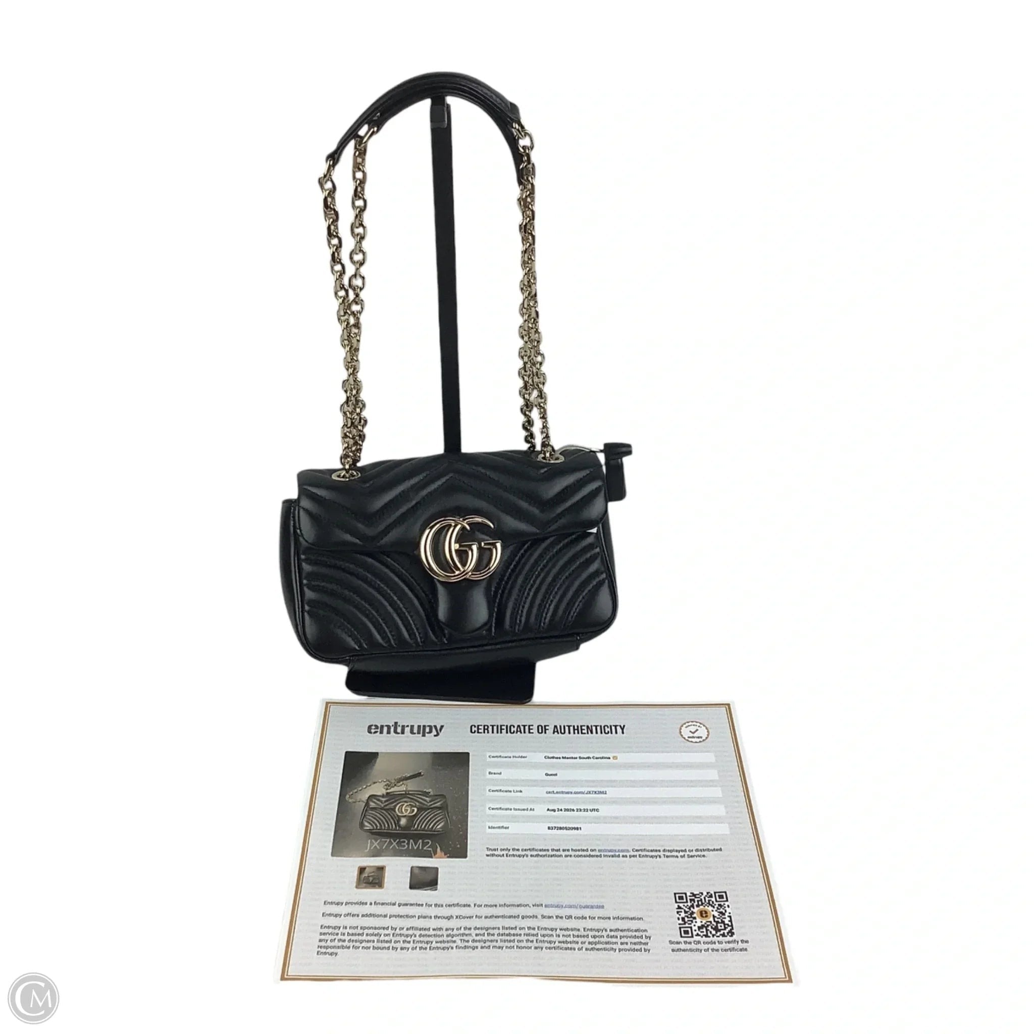 Handbag Luxury Designer By Gucci, Size: Medium