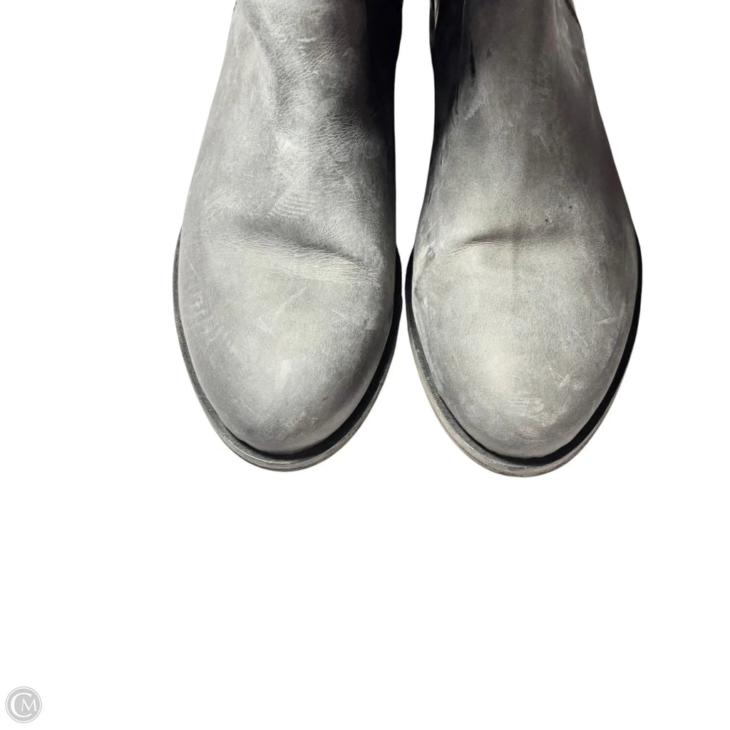 Boots Leather By Charles David In Plaid Pattern, Size: 9.5