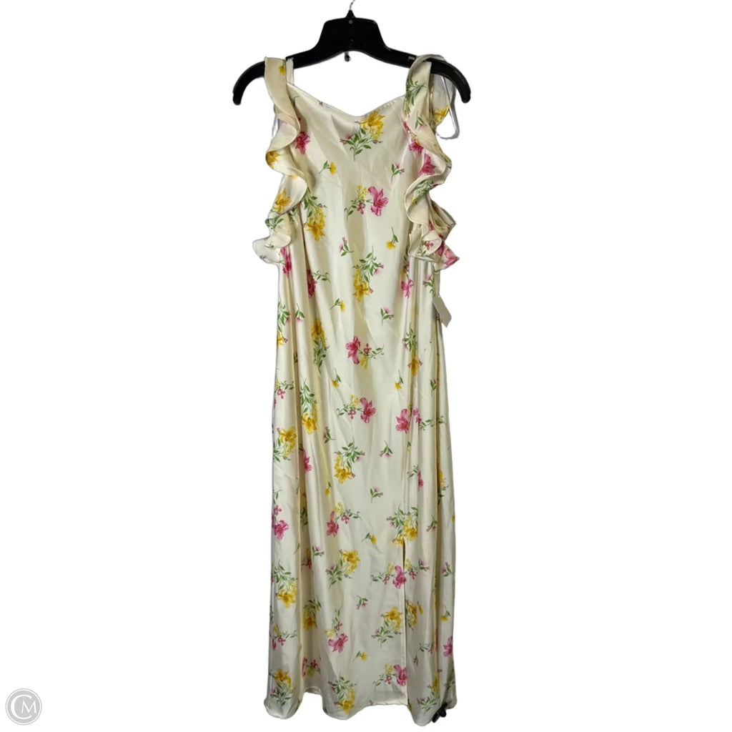 Dress Party Long By A New Day In Floral Print, Size: L