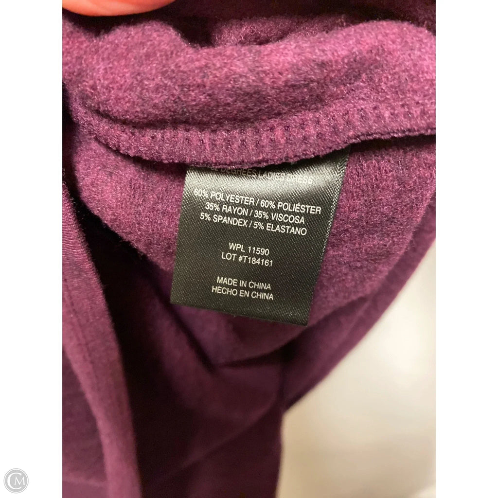 Dress Casual Midi By 32 Degrees In Purple, Size: L