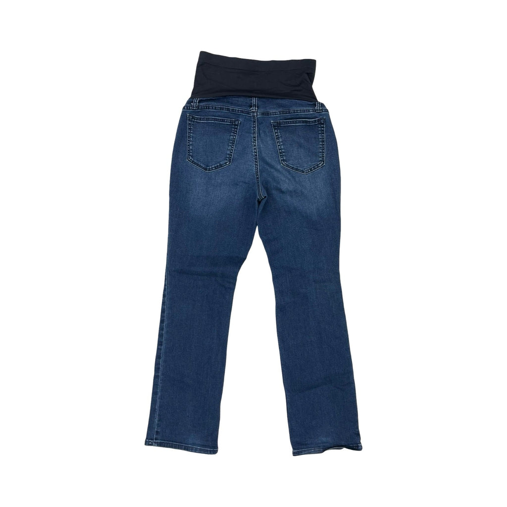 Mat Jeans By A Glow In Blue Denim, Size:10