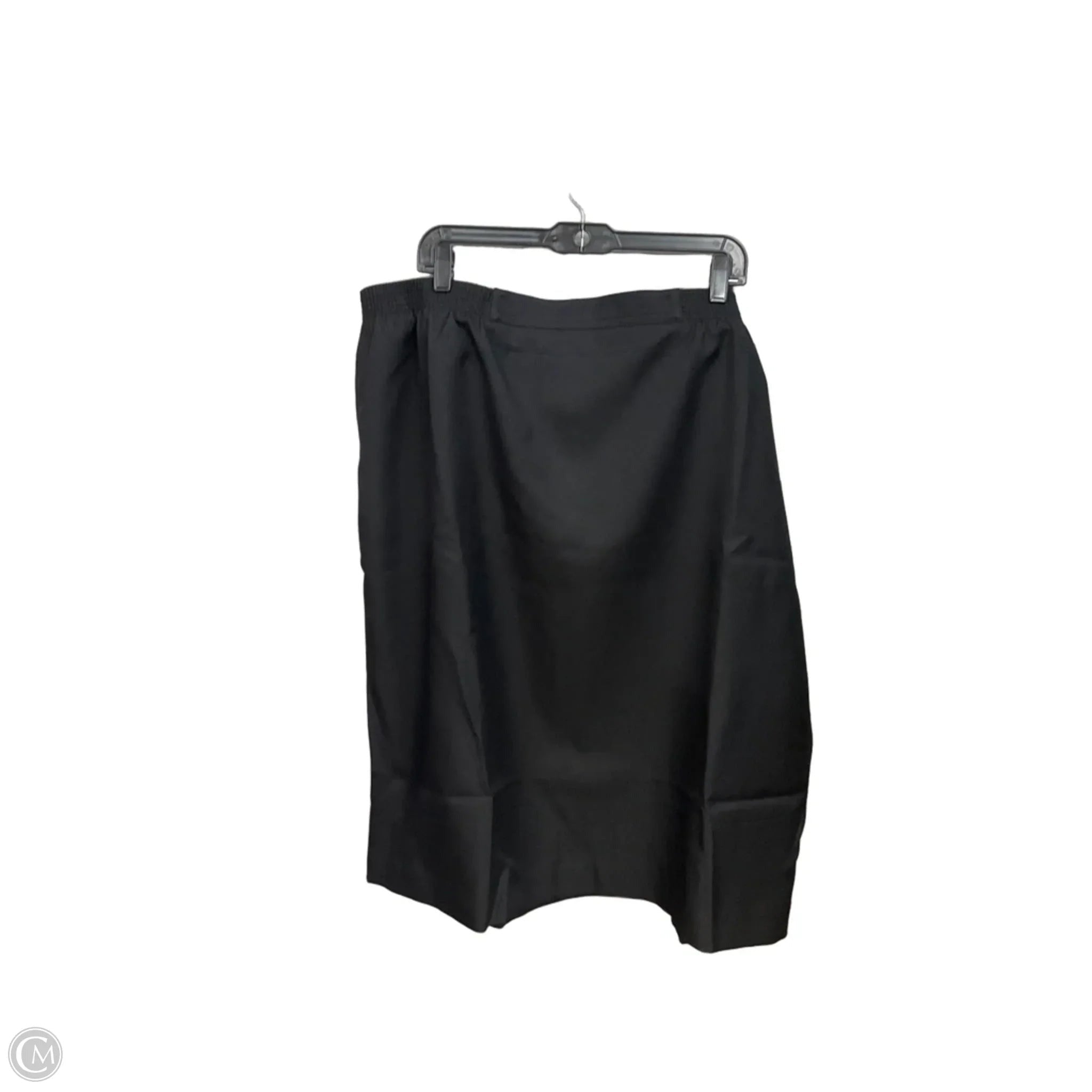 Skirt Midi By Alfred Dunner In Black, Size: 24