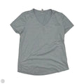 Athletic Top Short Sleeve By 90 Degrees By Reflex In Grey, Size: S