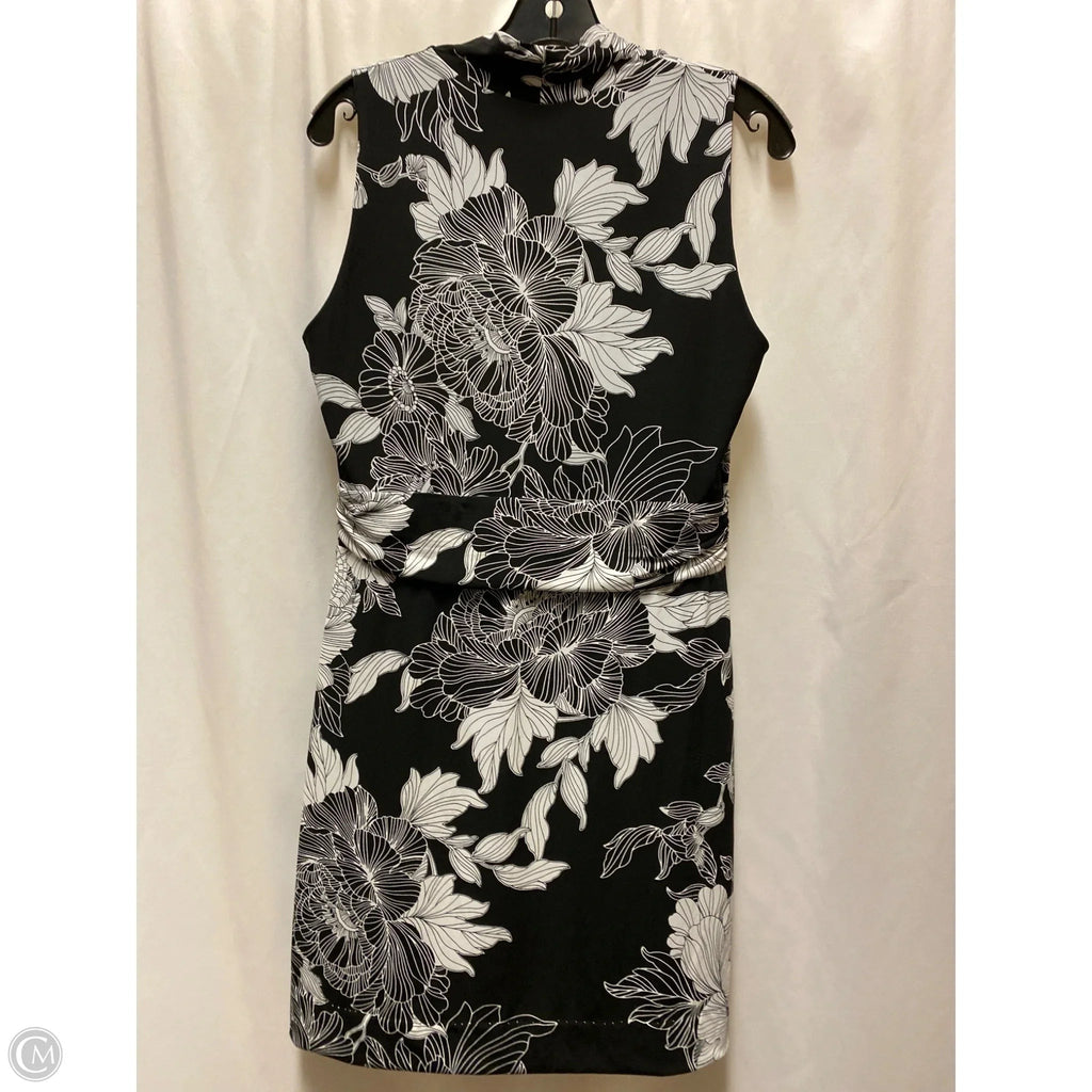 Dress Casual Midi By White House Black Market In Black, Size: M