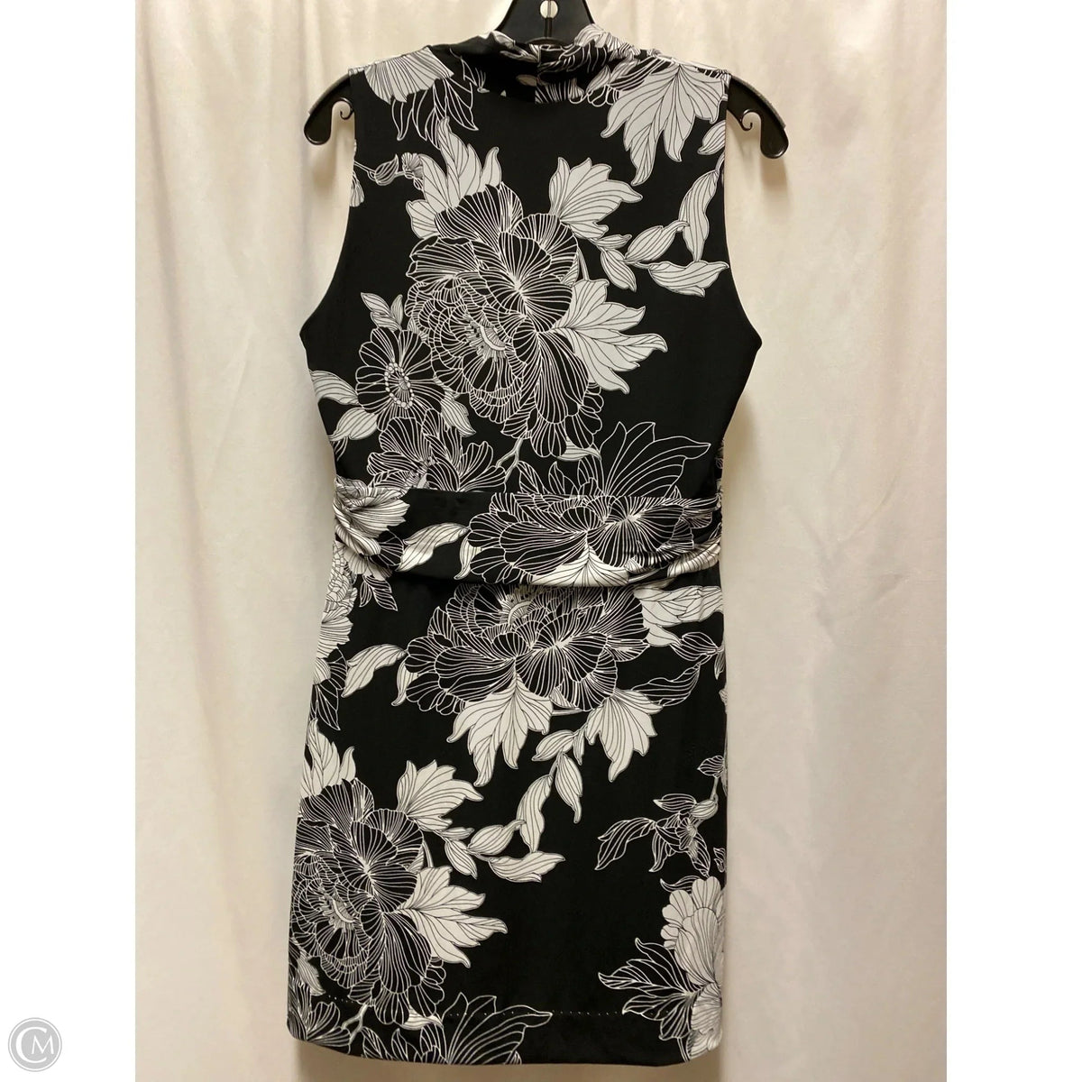Dress Casual Midi By White House Black Market In Black, Size: M