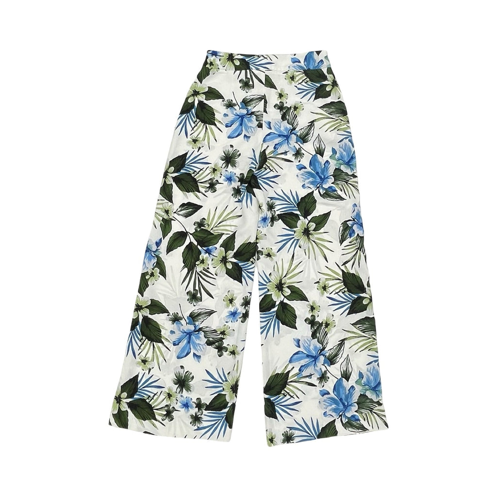 Pants Wide Leg By Banana Republic In Floral Print, Size:6