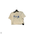 Sweater Short Sleeve By Happily Grey In Cream, Size: M