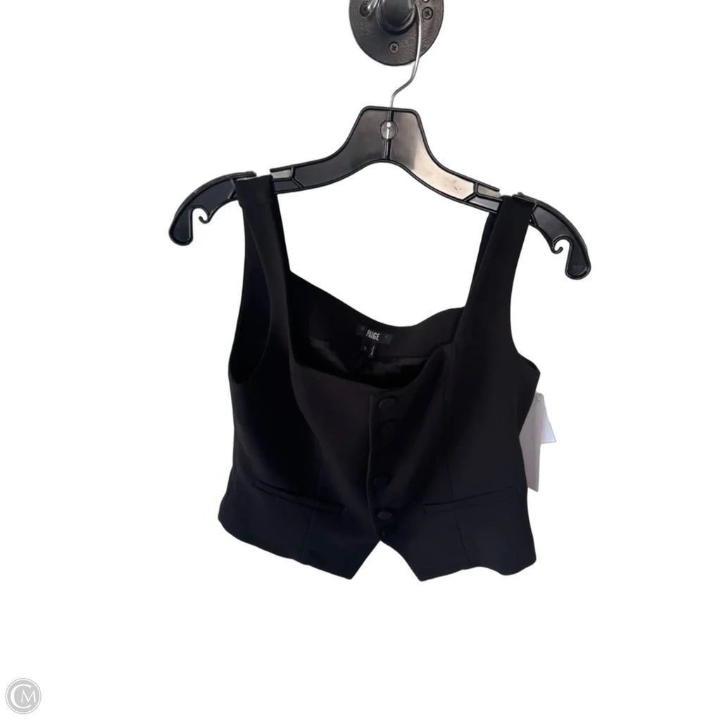 Vest Other By Paige In Black, Size: S