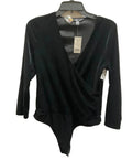 Top Long Sleeve By Banana Republic In Black, Size: M