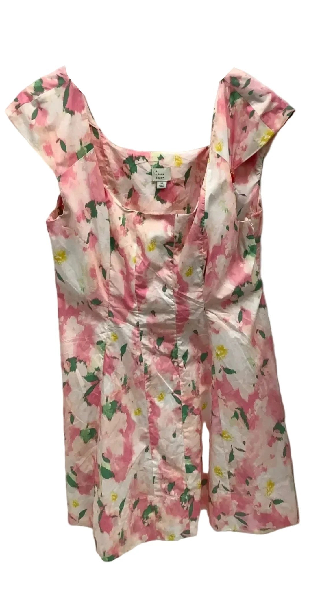 Dress Casual Midi By A New Day In Floral Print, Size: 10