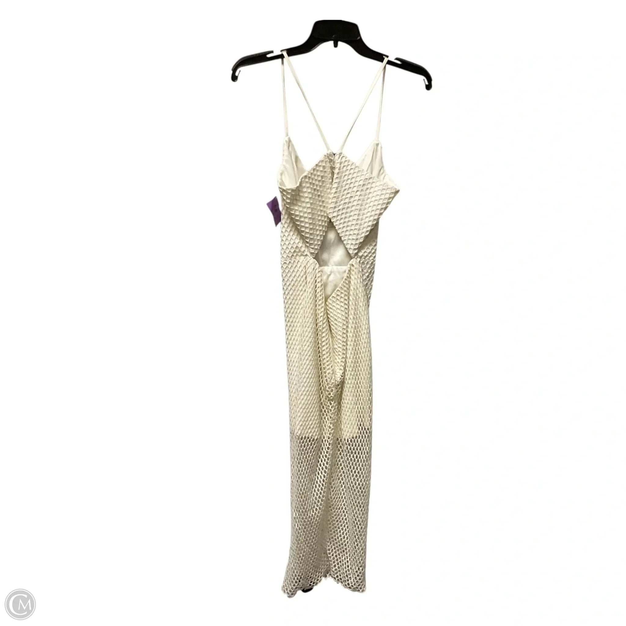Dress Casual Maxi By Clothes Mentor In White, Size: 4