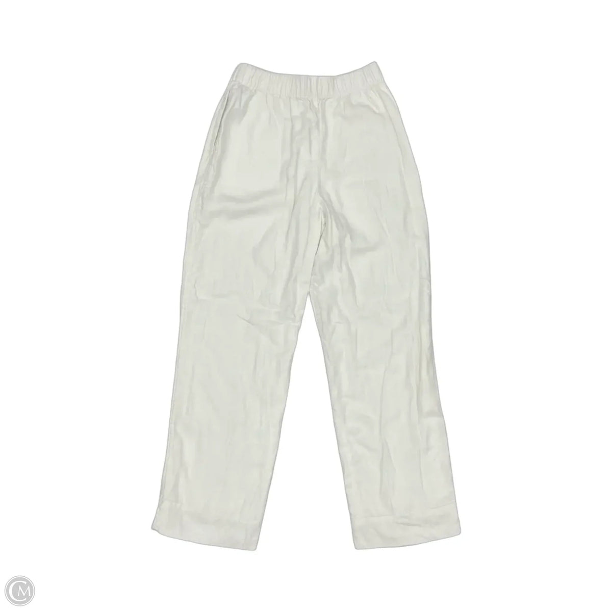 Pants Wide Leg By Abercrombie And Fitch In White, Size: S