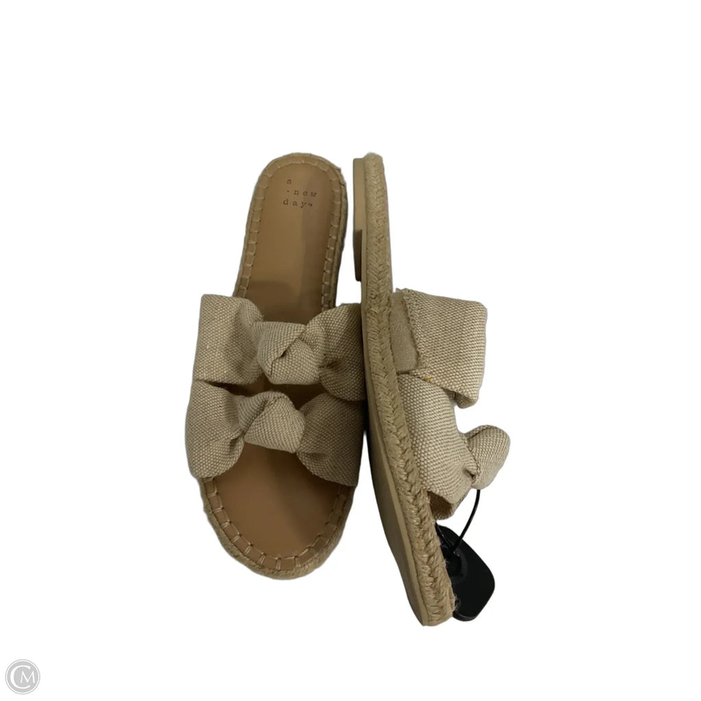 Shoes Flats By A New Day In Cream, Size: 9
