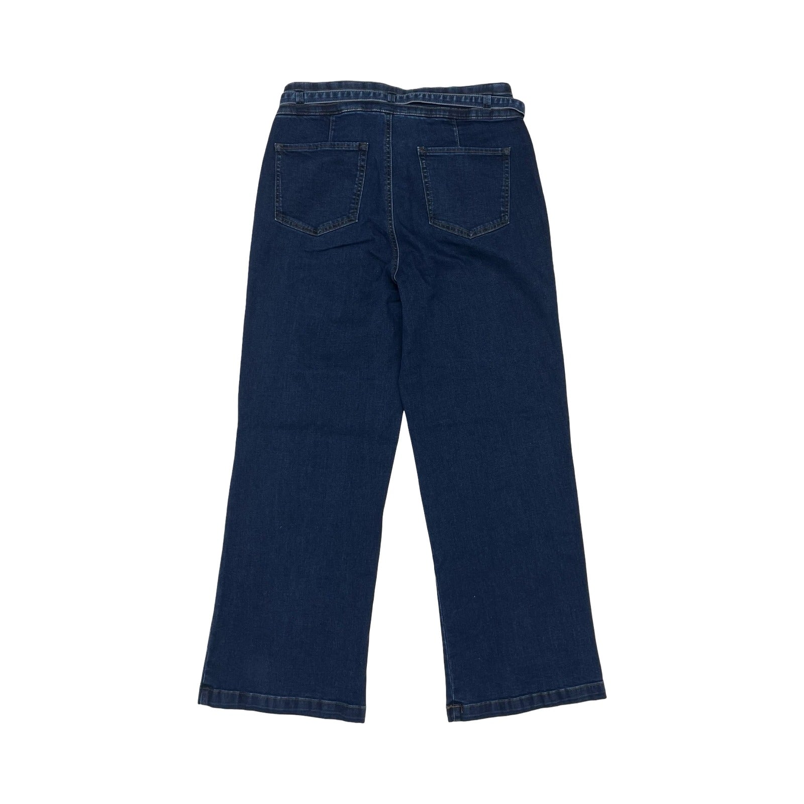 Jeans Wide Leg By Draper James In Blue Denim, Size:12