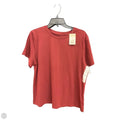 Top Short Sleeve Basic By A New Day In Red, Size: Xl
