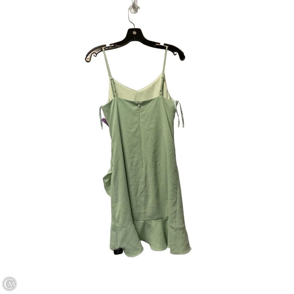 Dress Casual Short By Almost Pink In Green, Size: M