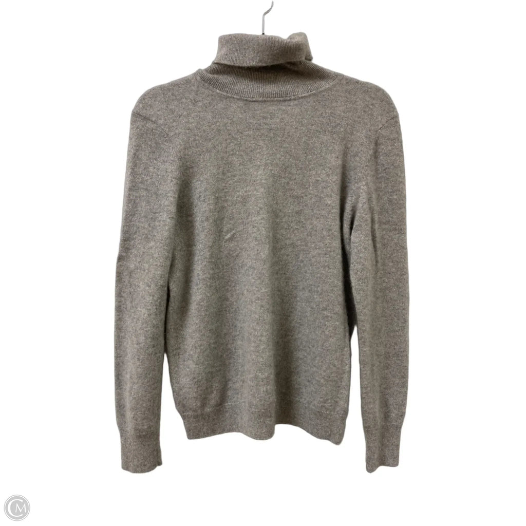 Sweater Cashmere By Talbots In Grey, Size: L