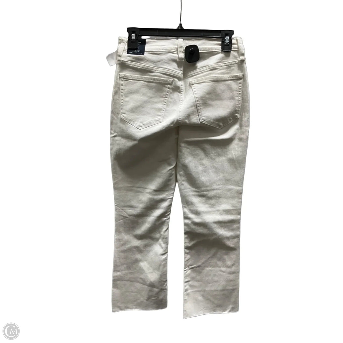 Jeans Flared By J. Crew In White, Size: 4