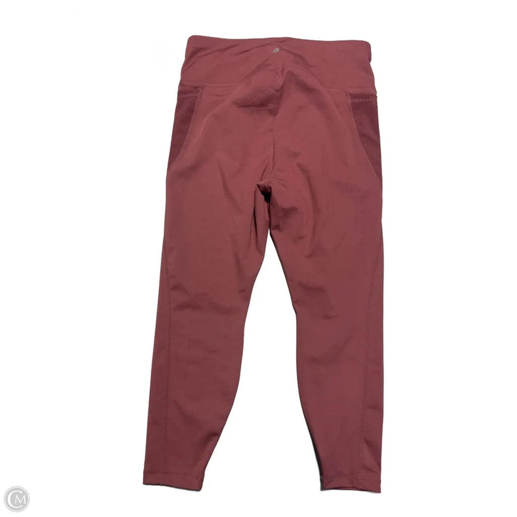 Athletic Leggings By 90 Degrees By Reflex In Brown, Size: 1x