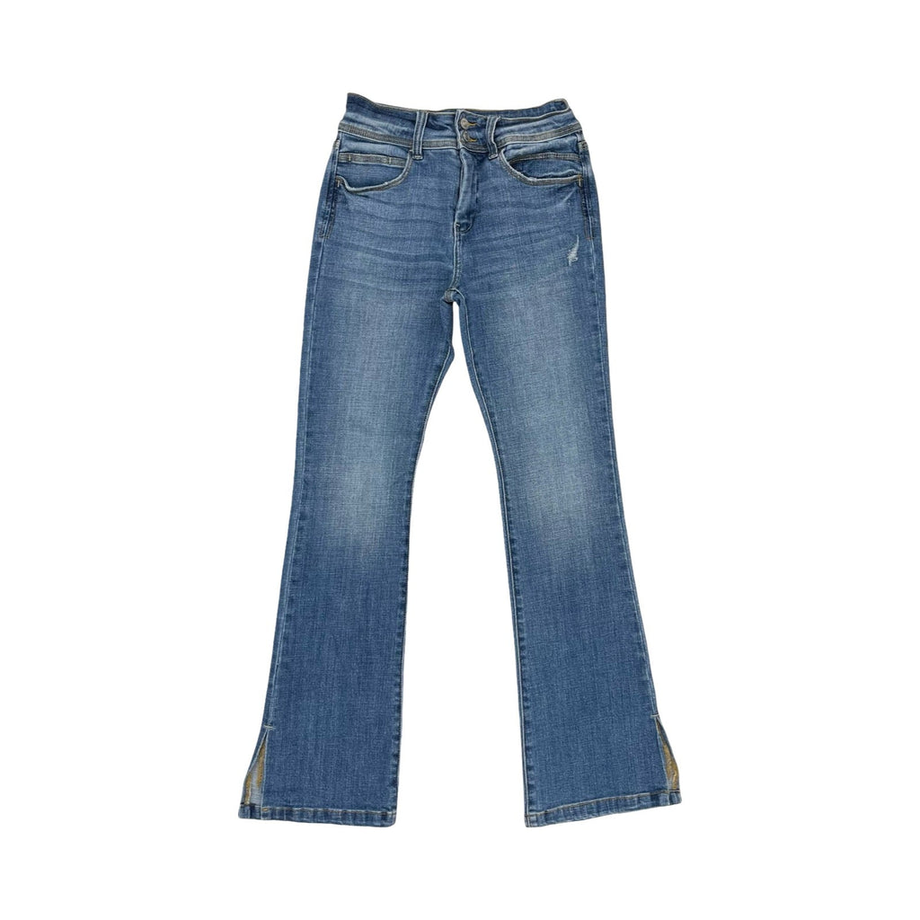 Jeans Boot Cut By Clothes Mentor In Blue Denim, Size:2