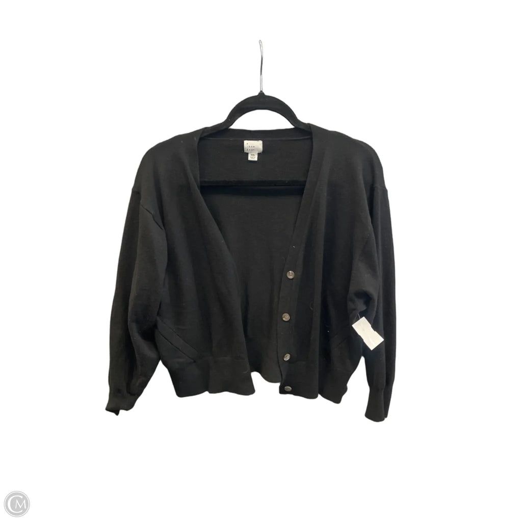 Cardigan By A New Day In Black, Size: Xxl