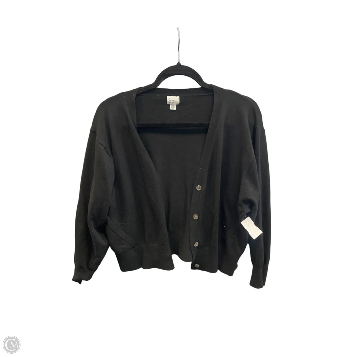 Cardigan By A New Day In Black, Size: Xxl