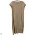 Dress Casual Midi By A New Day In Tan, Size: S