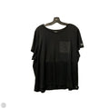 Top Short Sleeve By Dkny In Black, Size: 1x