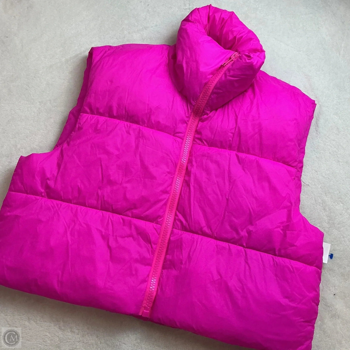 Vest Puffer & Quilted By Clothes Mentor In Pink, Size: L