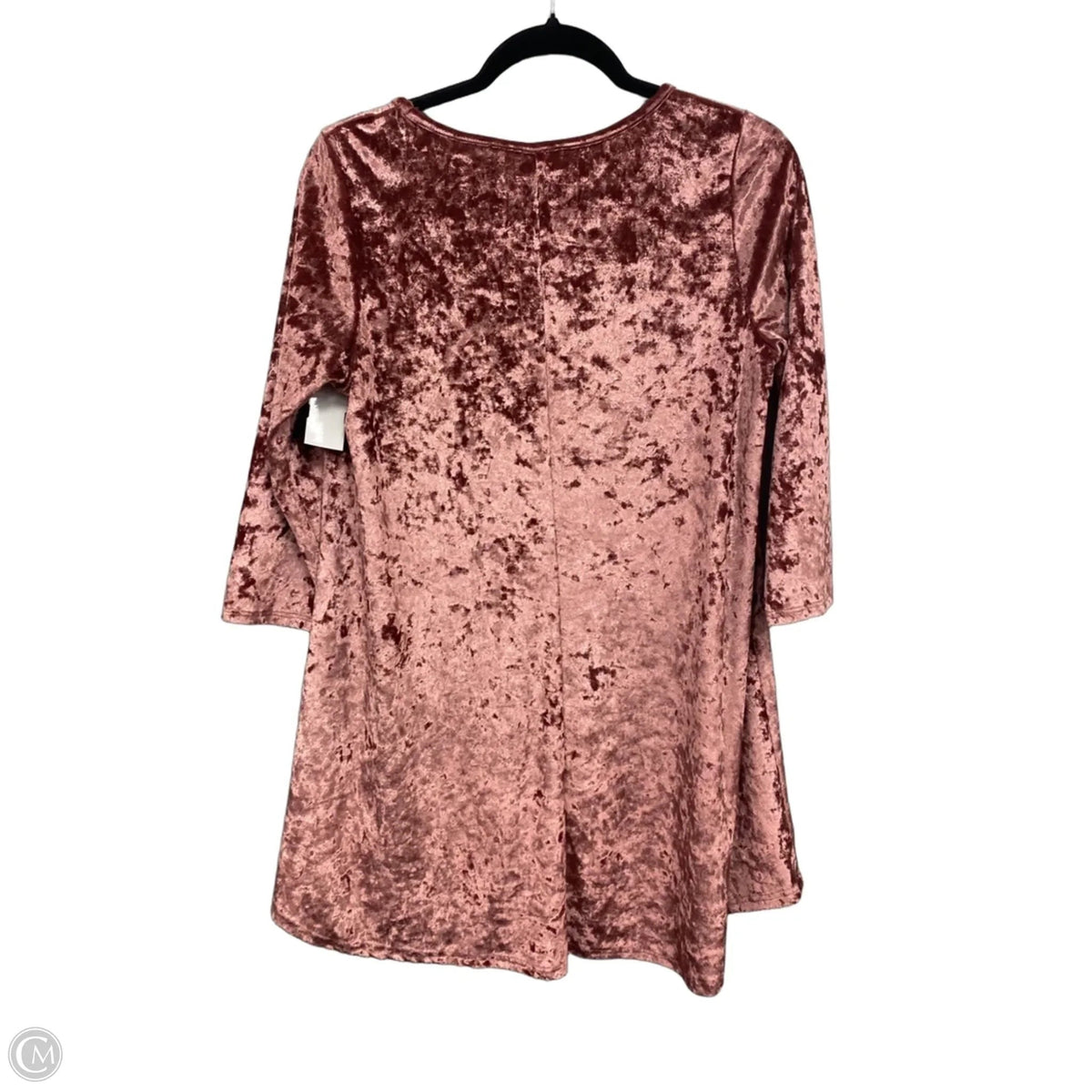 Top Long Sleeve By Honeyme In Mauve, Size: S