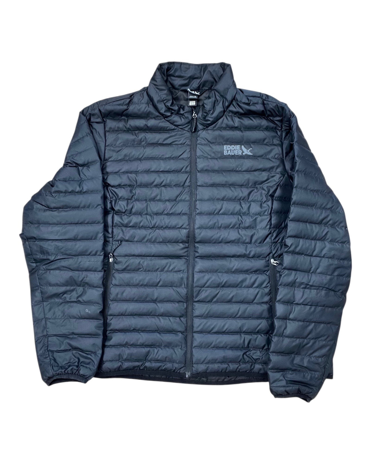 Coat Puffer & Quilted By Eddie Bauer In Black, Size:Xl