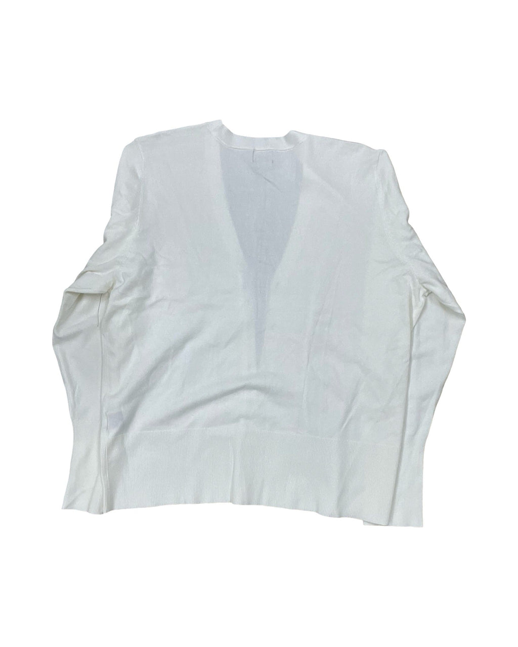 Cardigan By Worthington In Cream, Size:1X