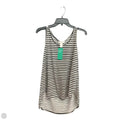 Top Sleeveless By H&m In Striped Pattern, Size: S