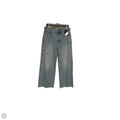 Jeans Straight By Madewell In Blue Denim, Size: 4