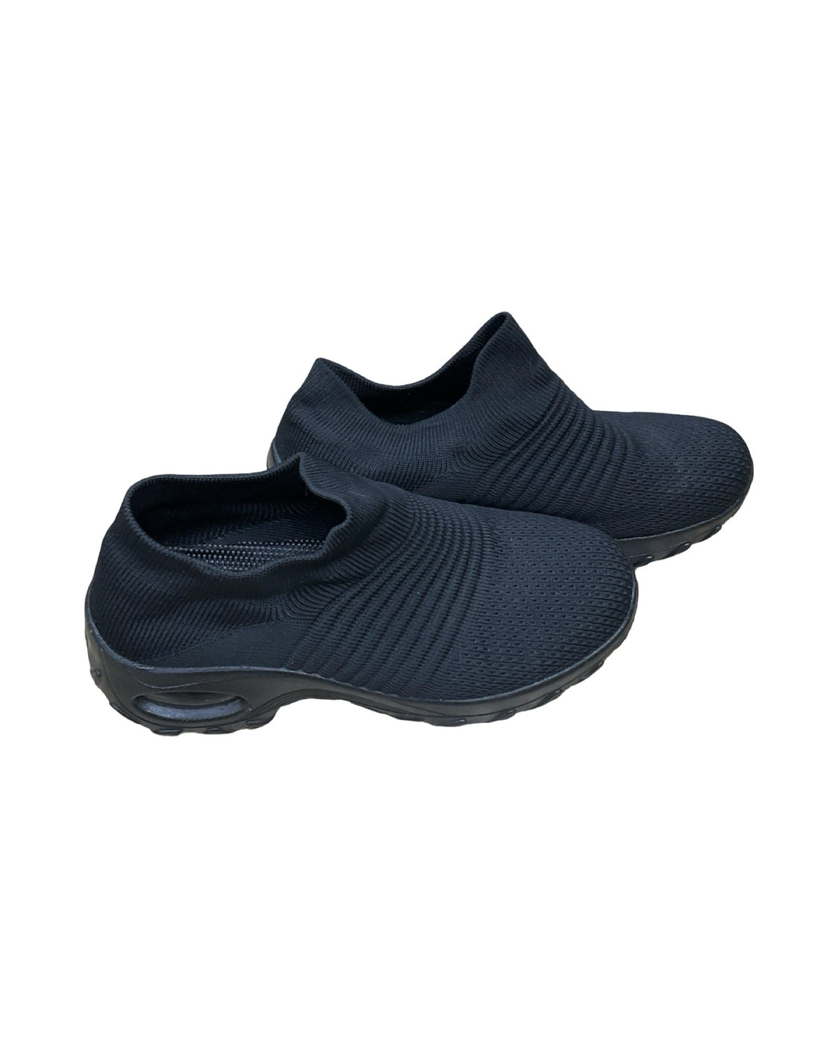 Shoes Athletic By Clothes Mentor In Black, Size:7.5