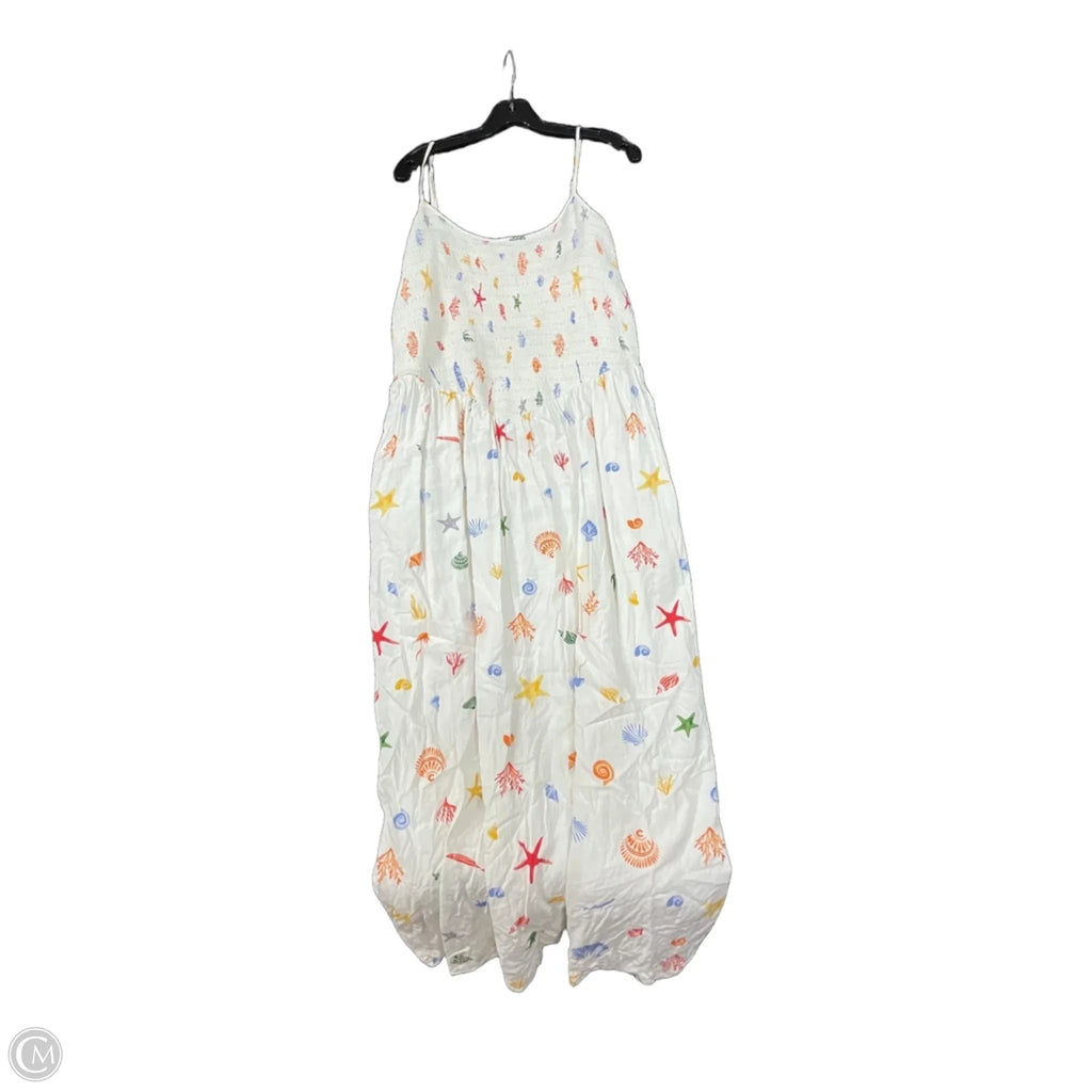 Dress Casual Maxi By A New Day In White, Size: Xl
