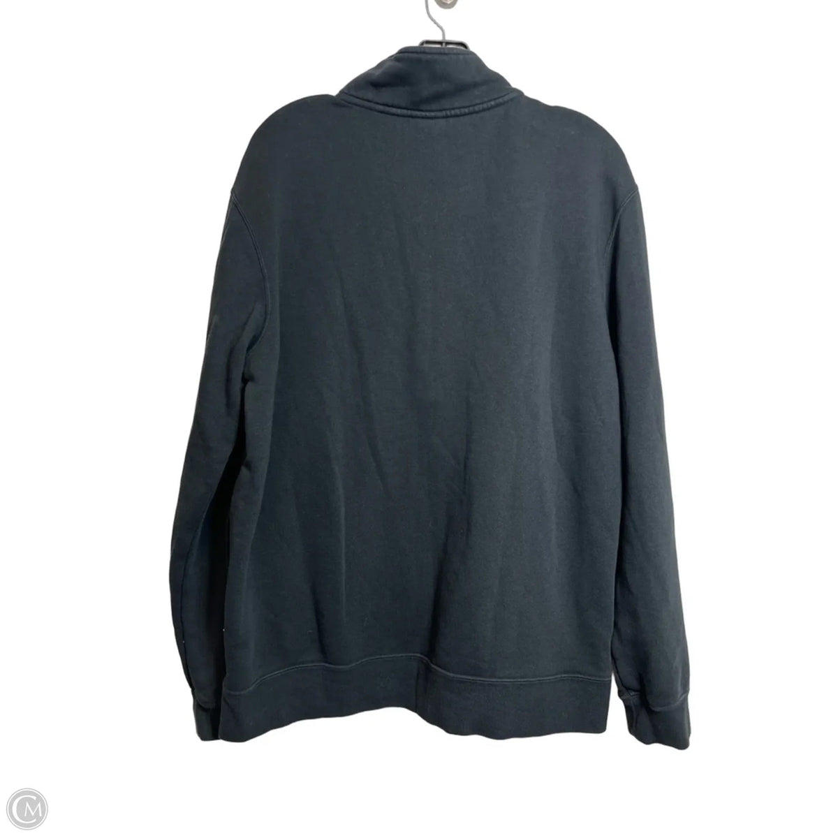 Sweatshirt Collar By Nike Apparel In Black, Size: L